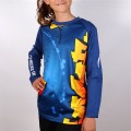 Keepersshirt Graffiti Kind Blauw