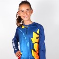 Keepersshirt Graffiti Kind Blauw