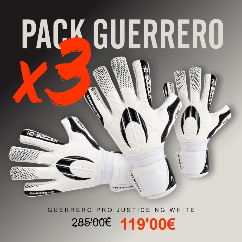 ONWEERSTAANBAAR AANBOD - Pack Guerrero PRO x3
