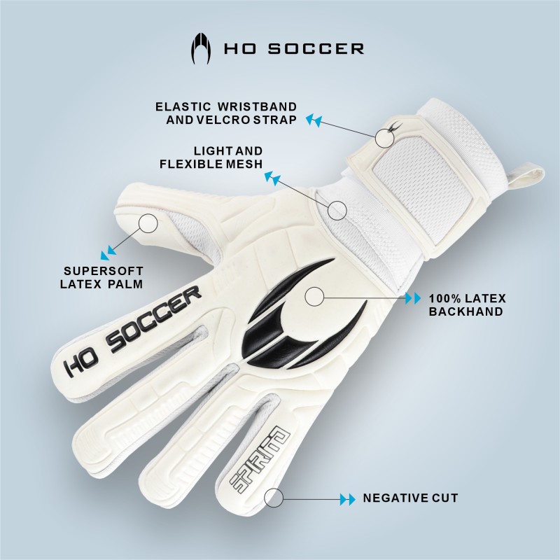 Handschoen Spirito White Negative