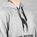 SUDADERA HO SOCCER GRIS