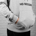 SUDADERA HO SOCCER GRIS
