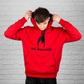 SUDADERA HO SOCCER ROJA